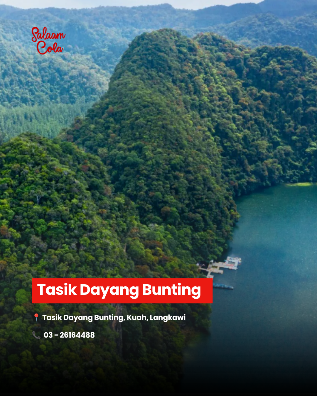 Tasik Dayang Bunting — Tasik Dayang Bunting, Kuah, Langkawi. Contact: 03-26164488